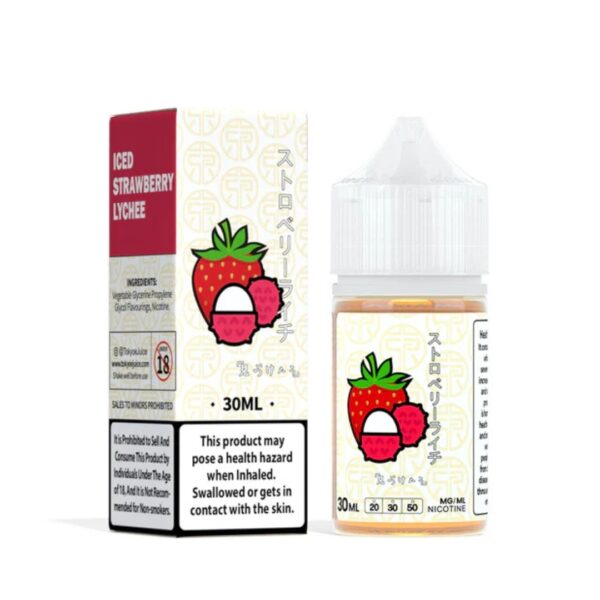 TOKYO SALTNIC ICED STRAWBERRY LYCHEE 30ML