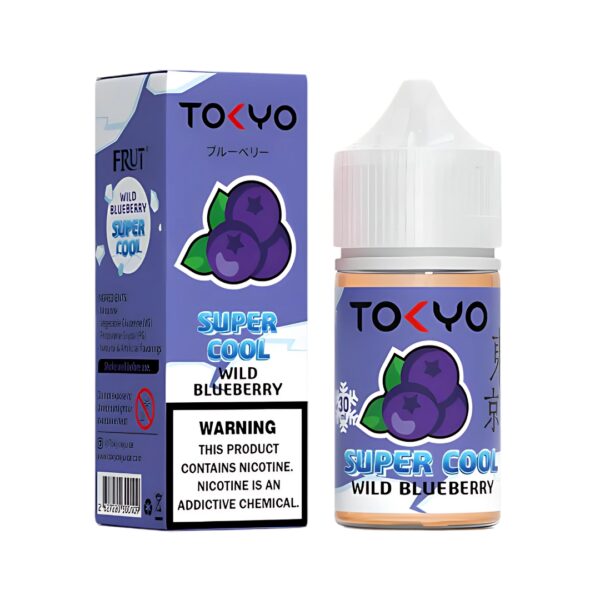 TOKYO SALTNIC SUPER COOL WILD BLUEBERRY 30ML